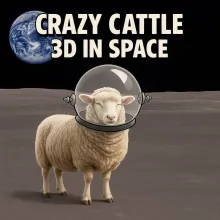 Crazy Cattle 3D in Space
